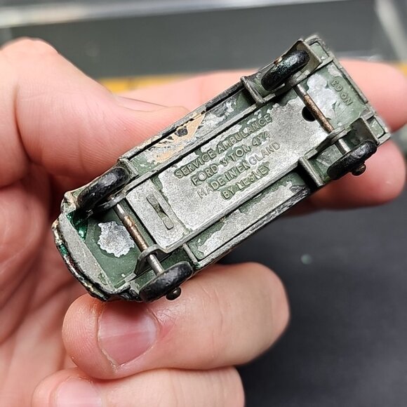 Vintage Matchbox Lesney No 73 RAF No73 Ambulance No 63 Scout Car No 61 England - Picture 8 of 14